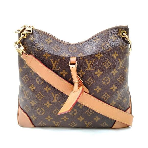 Louis Vuitton LV Shoulder Bag M45355 Odeon NM MM Brown Monogram - Picture 1 of 8